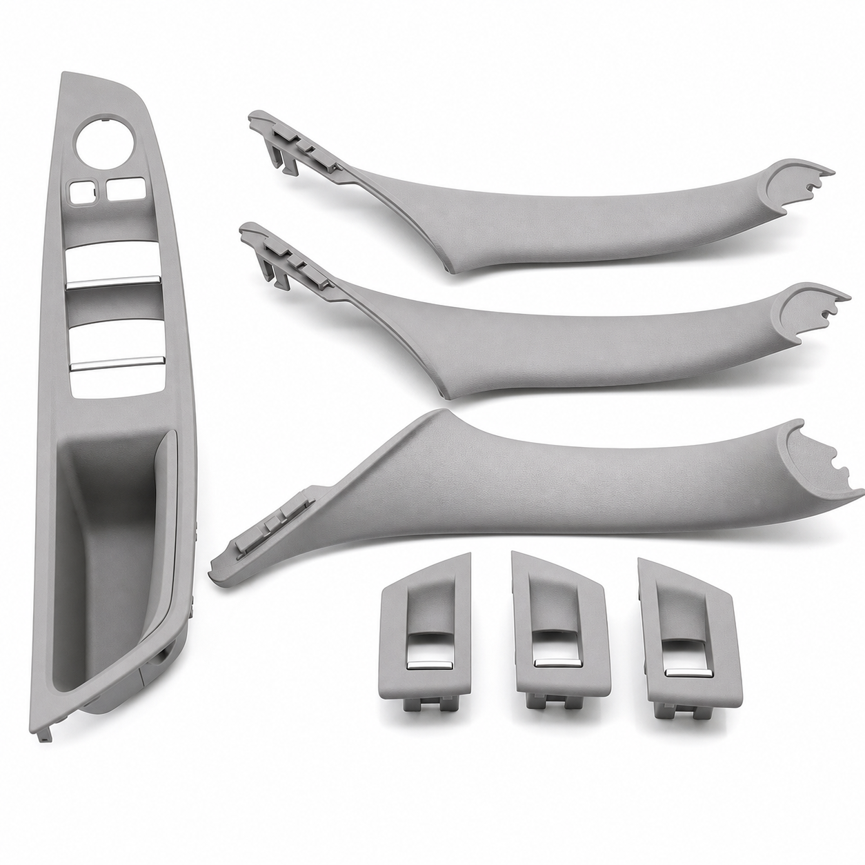 Puxadores de porta BMW F10 F11 F18 em cinza