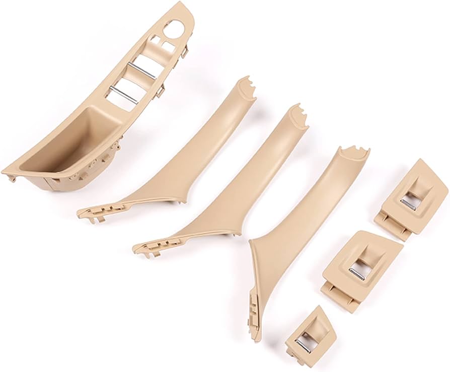 Kit Puxadores de Porta BMW F10/F11/F18 - Creme (C/ Esp. Rebatível)