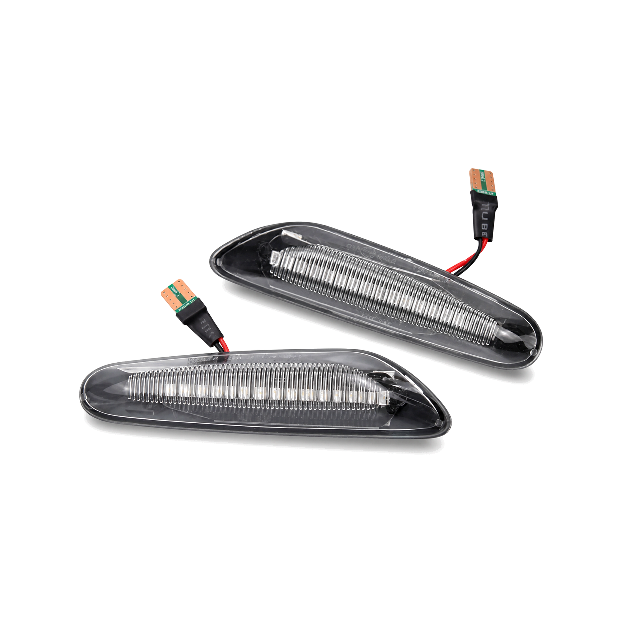 Piscas laterais LED BMW E46 E6X E8X E9X cristal