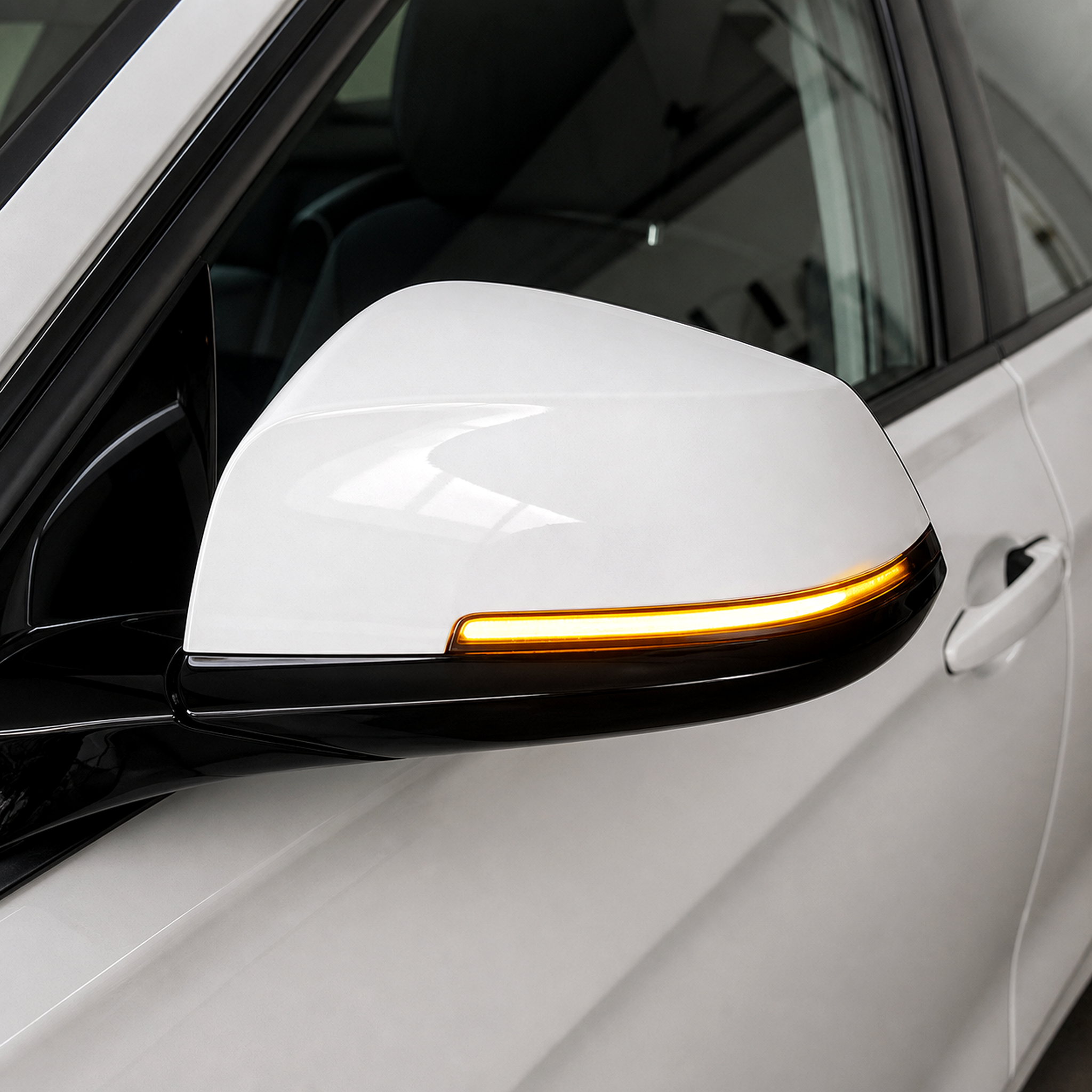 Piscas de retrovisor LED BMW F2X F3X em funcionamento