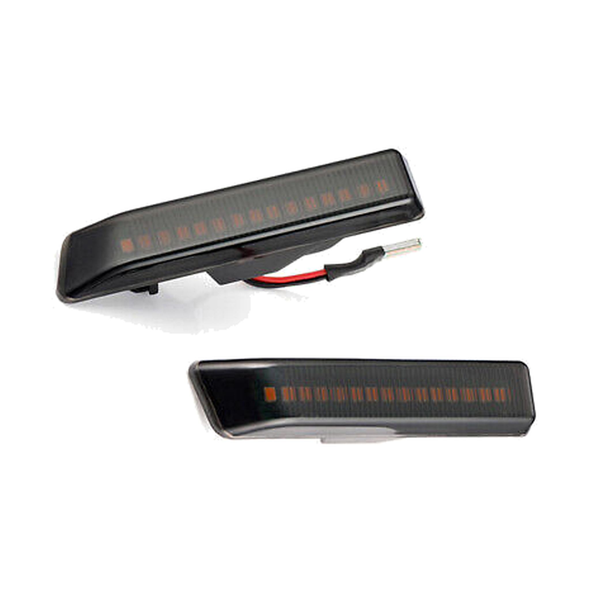 Piscas laterais LED BMW E36 E53 LCI preto fumado