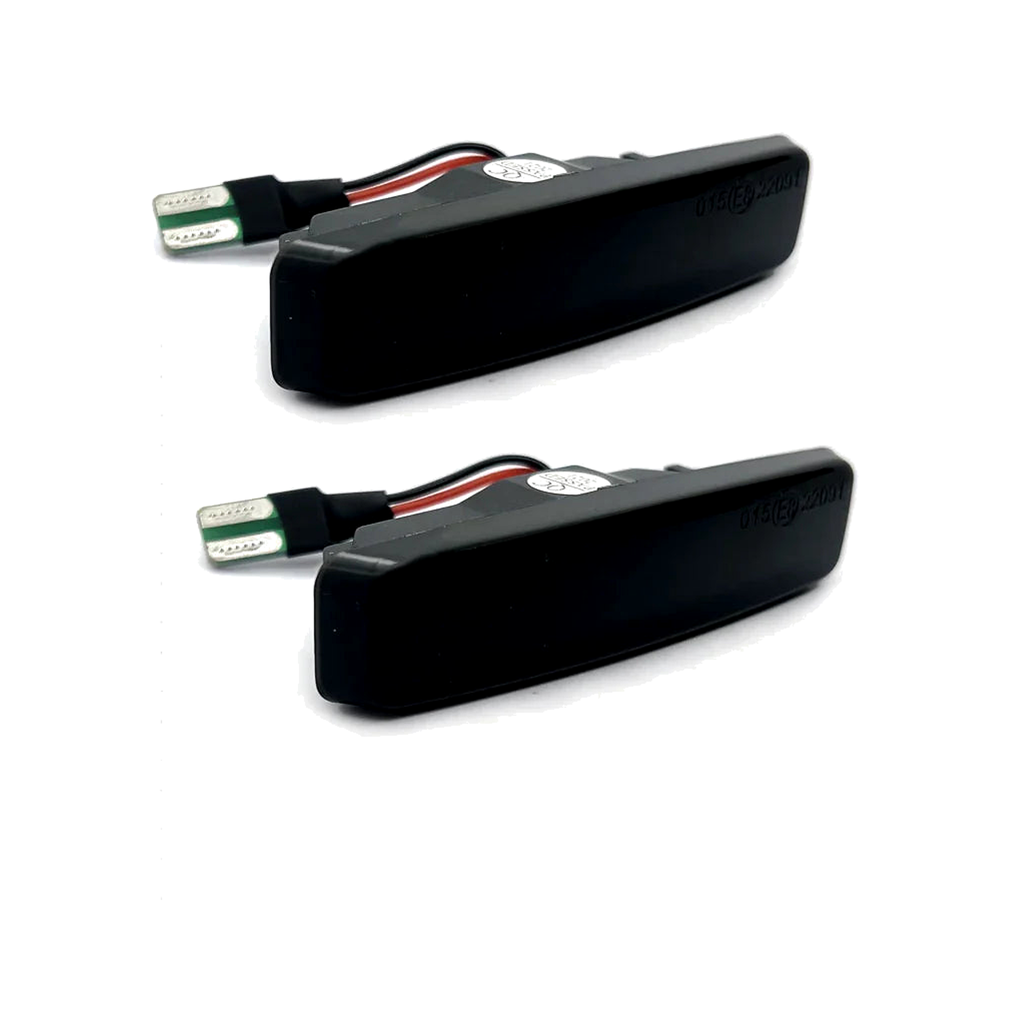 Piscas laterais LED BMW E39 preto fumado