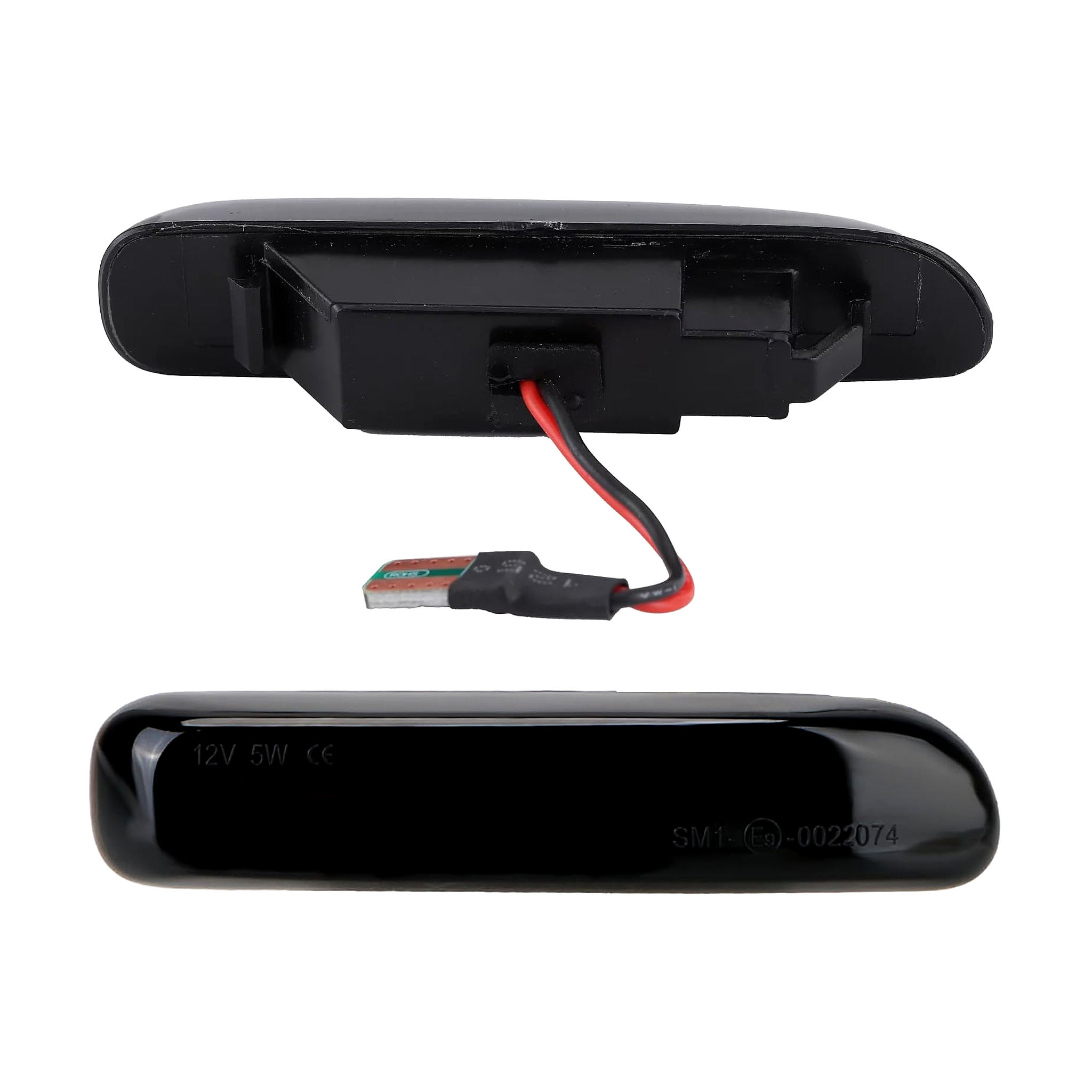 Piscas laterais LED BMW E46 1998 2003 preto fumado