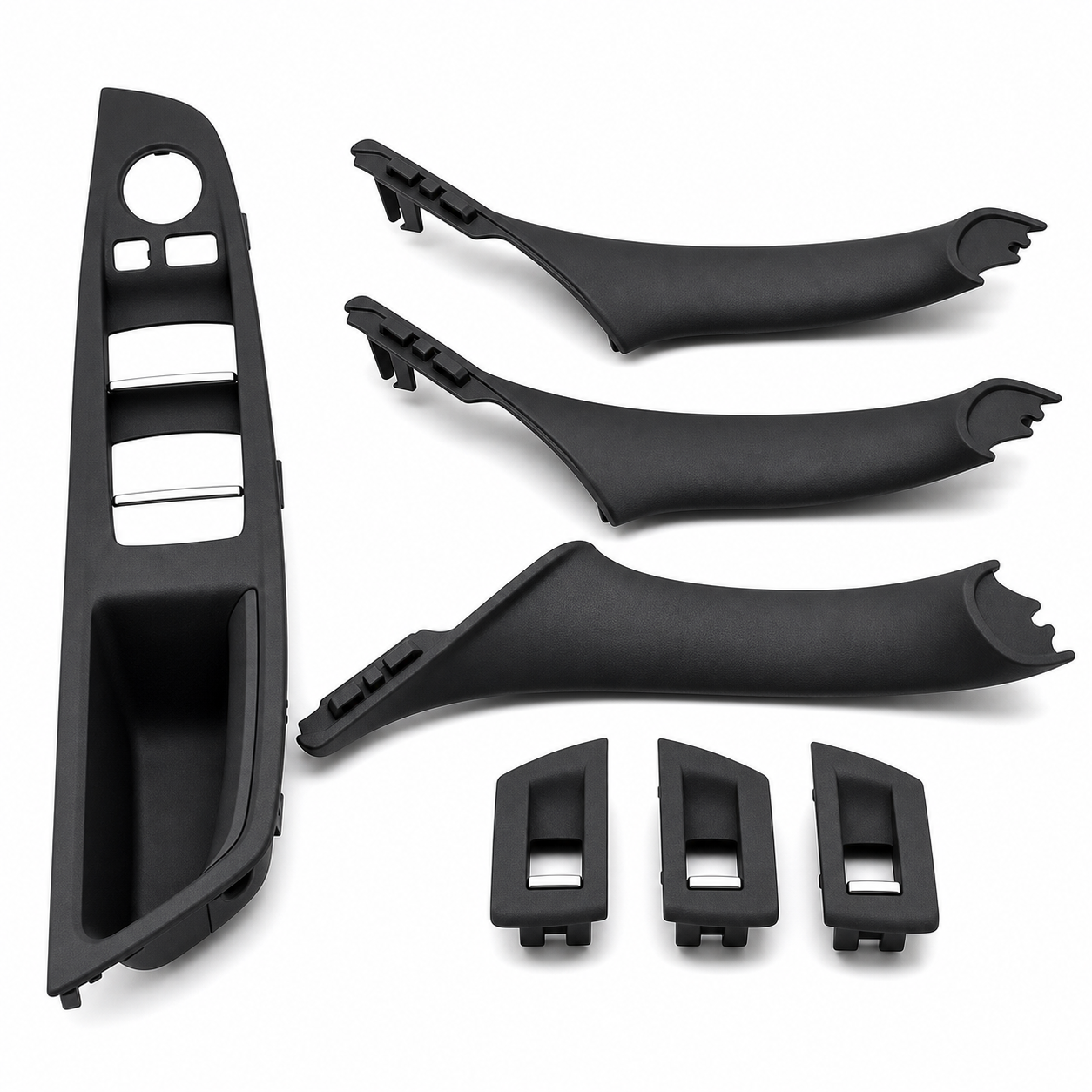 Puxadores de porta BMW F10 F11 F18 em preto